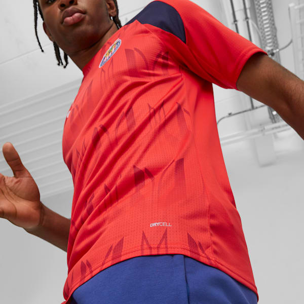 Jersey de fútbol para antes del juego C.D. Guadalajara, PUMA Red-PUMA Navy, extralarge